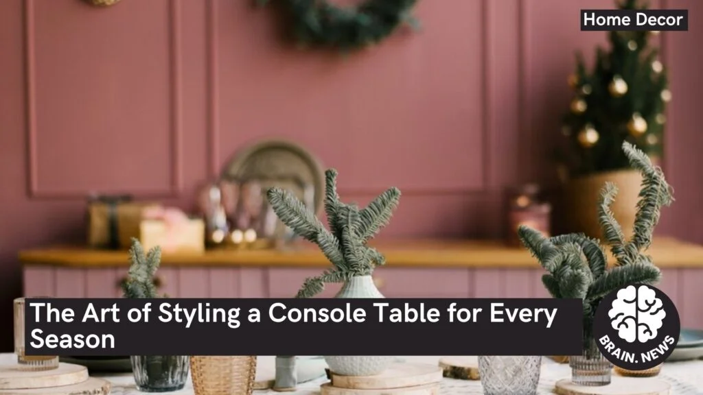 The Art of Styling a Console Table for Every Season